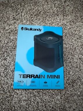 Skullcandy Terrain Mini Bluetooth Speaker - Black on Blue